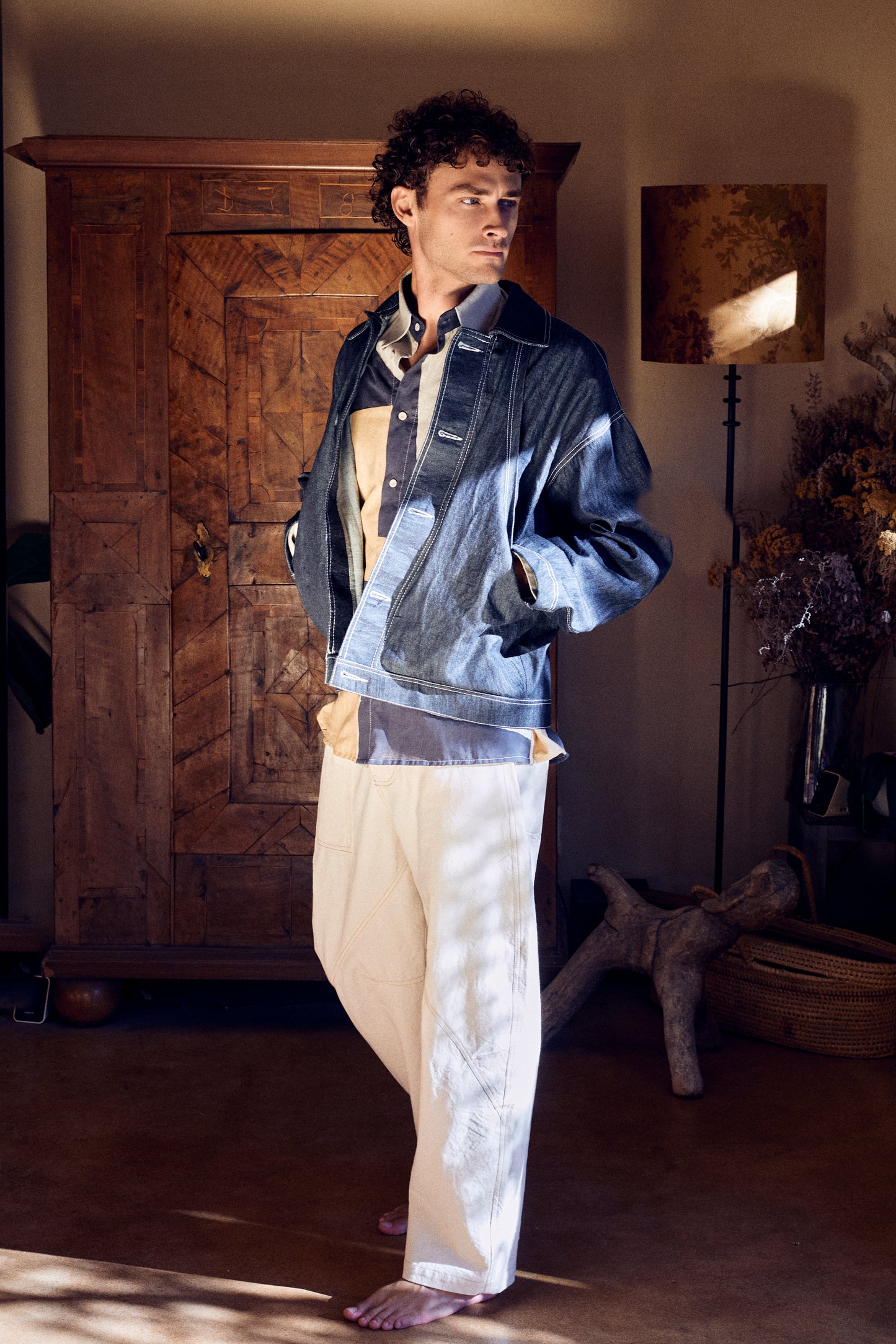 Haru Jacket in Denim