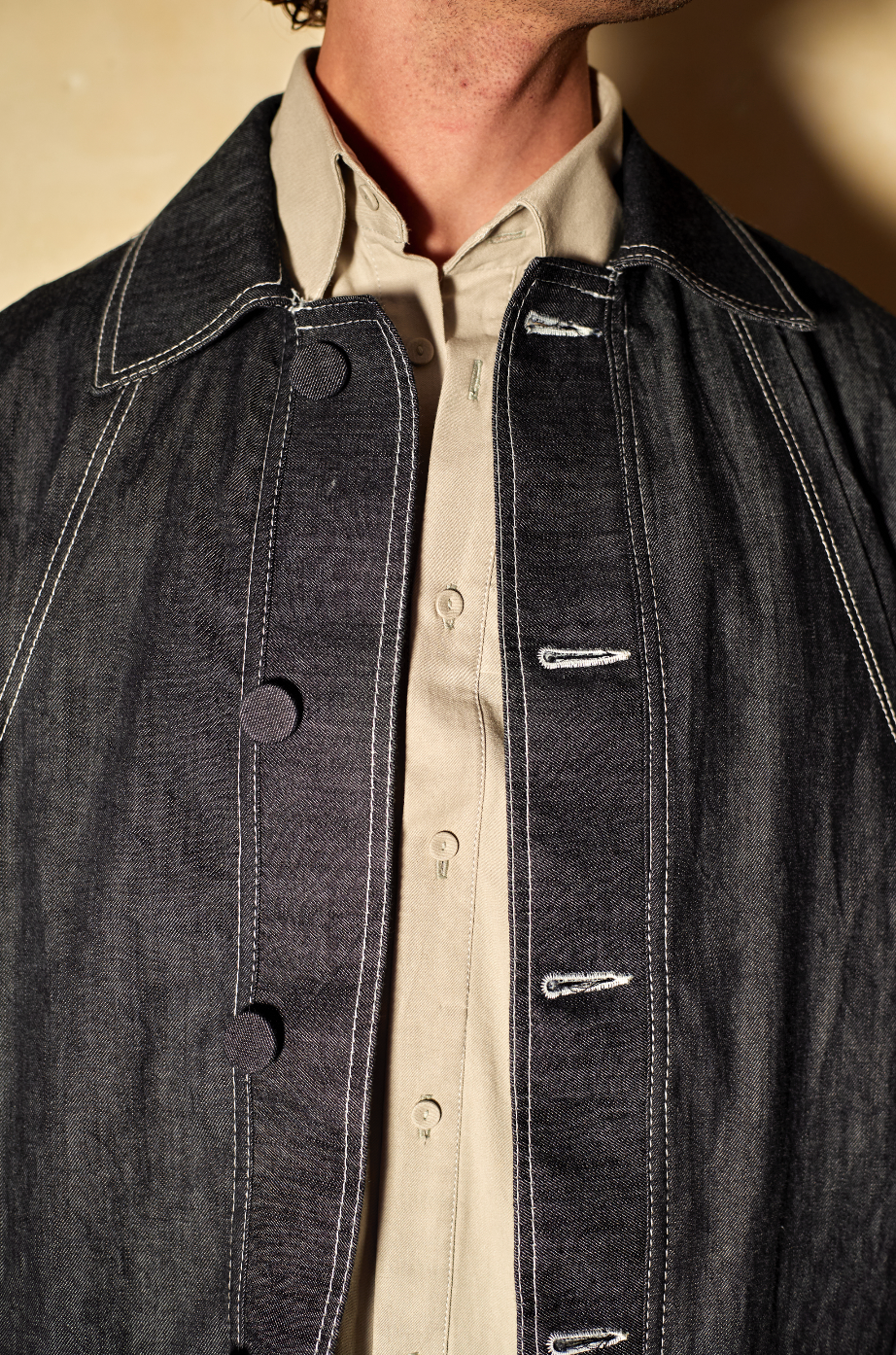 Haru Jacket in Denim