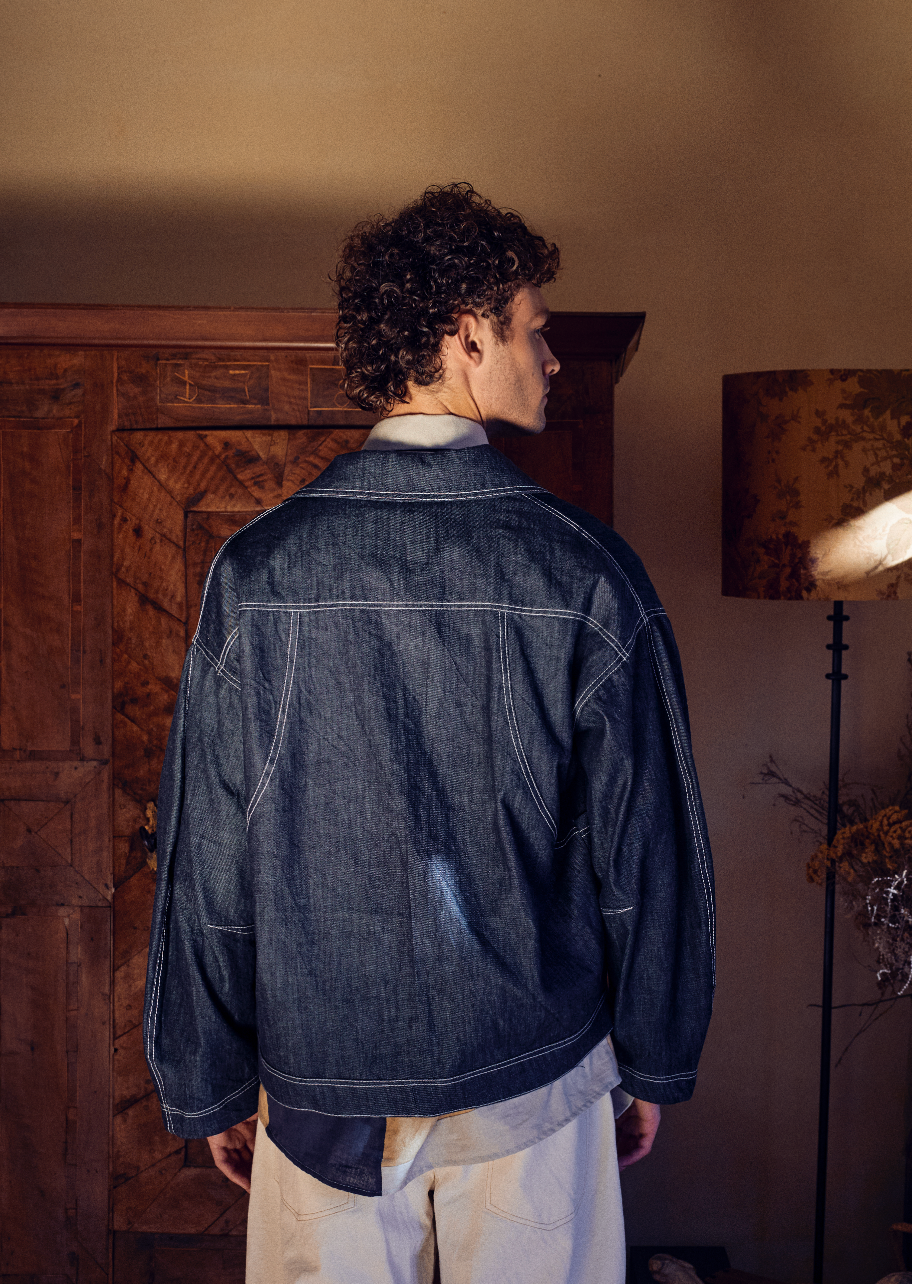 Haru Jacket in Denim