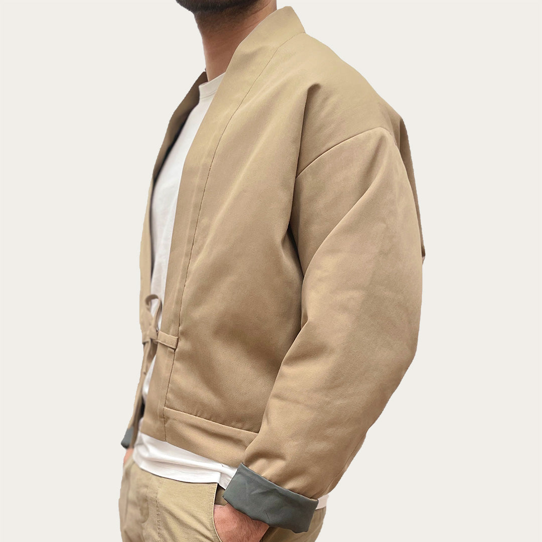 Reversible Hanten-Style Jacket