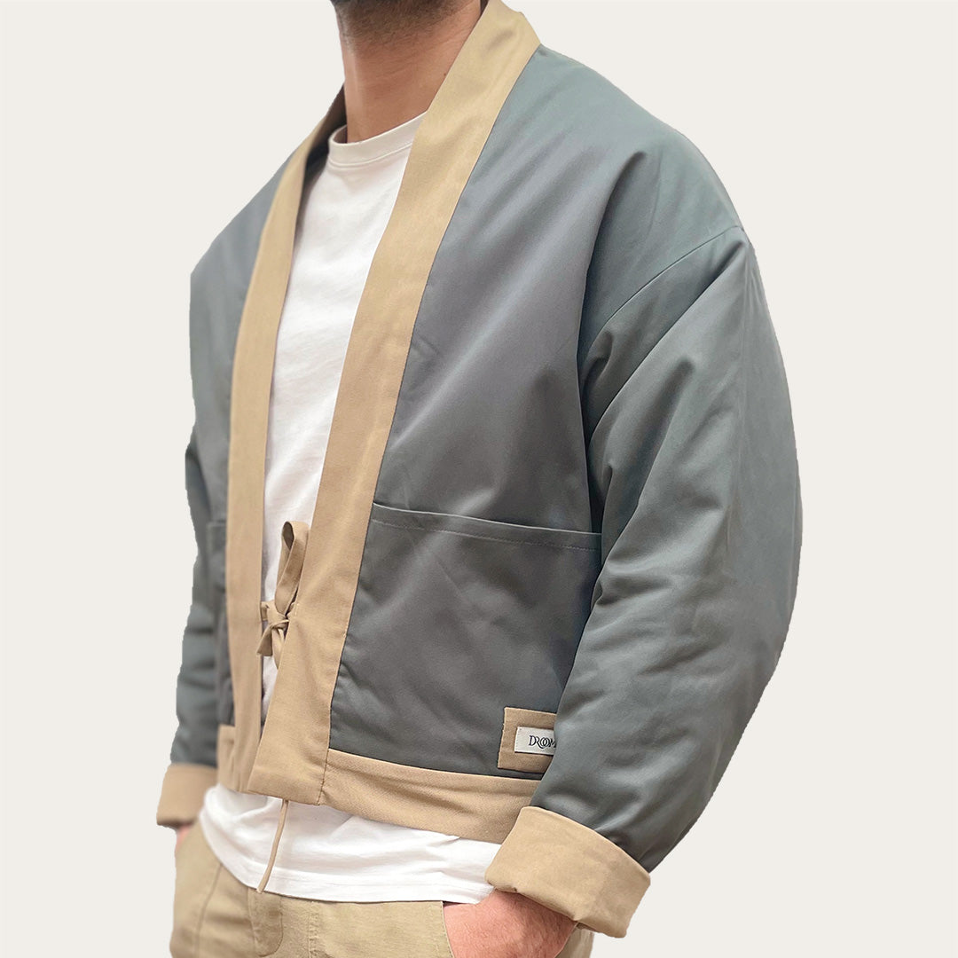 Reversible Hanten-Style Jacket