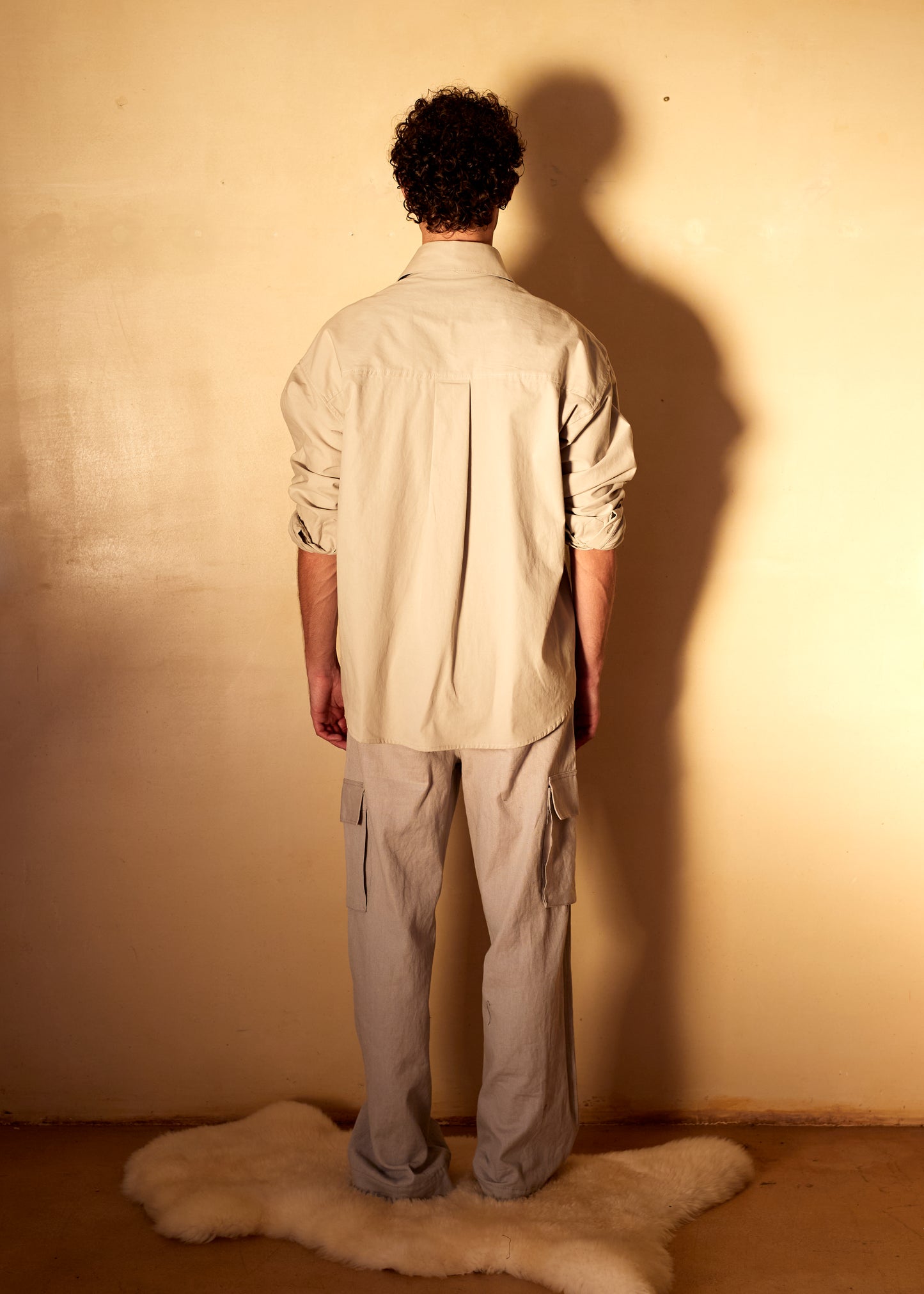 Rumi Shirt in Sage Cotton