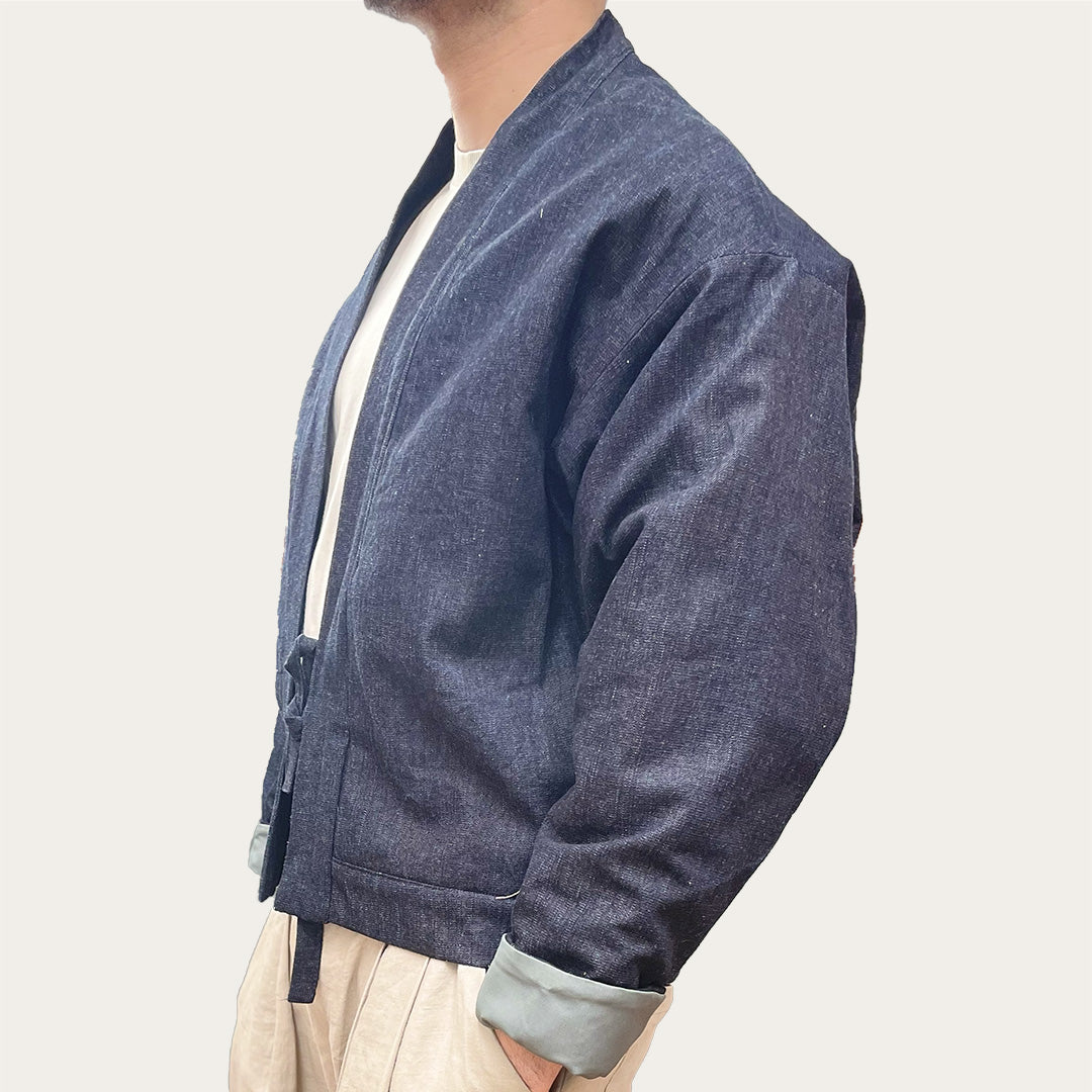 Reversible Hanten-Style Jacket